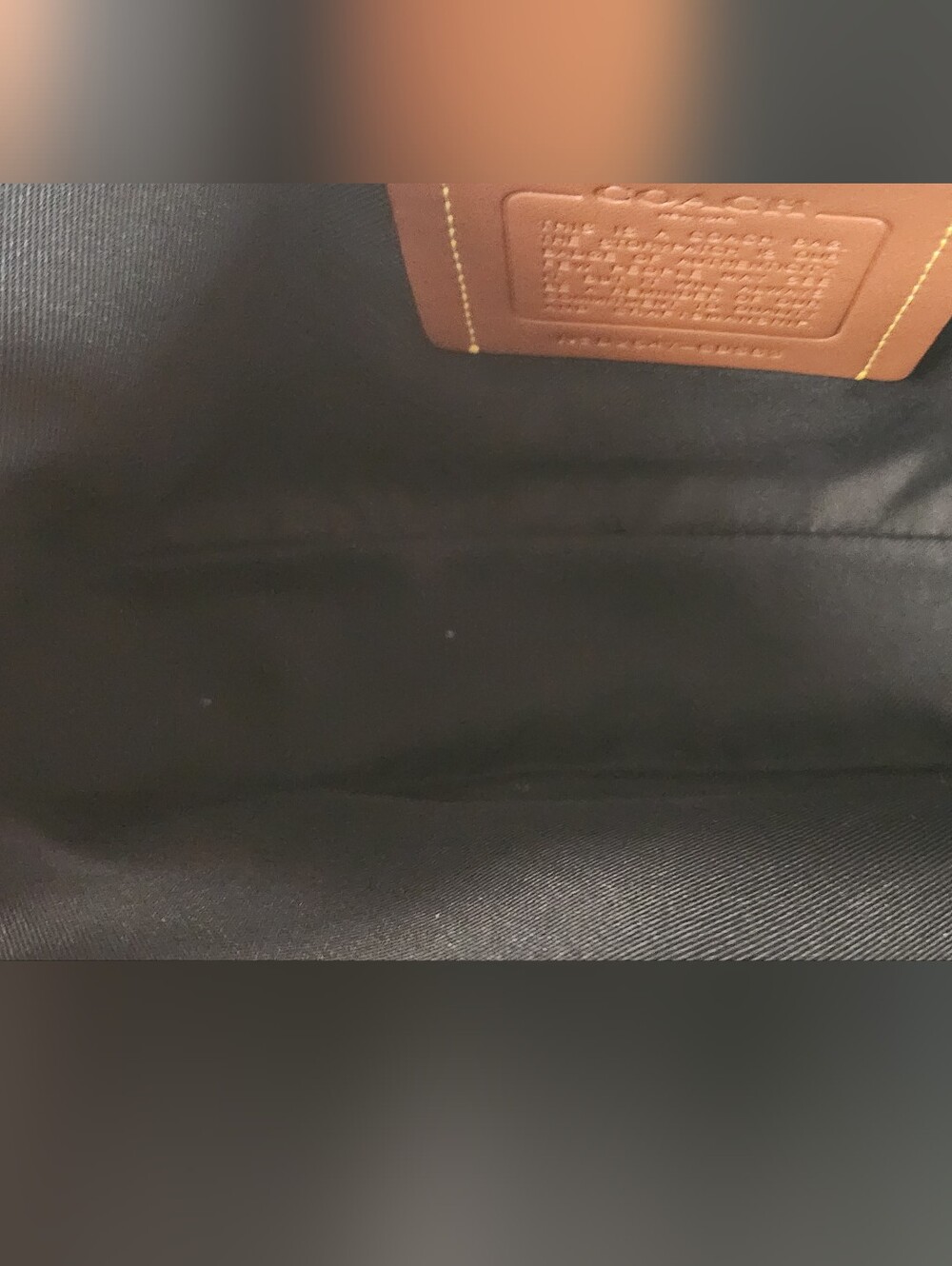 Coach Dakota Bag Black/Silver - Picture 9 of 15